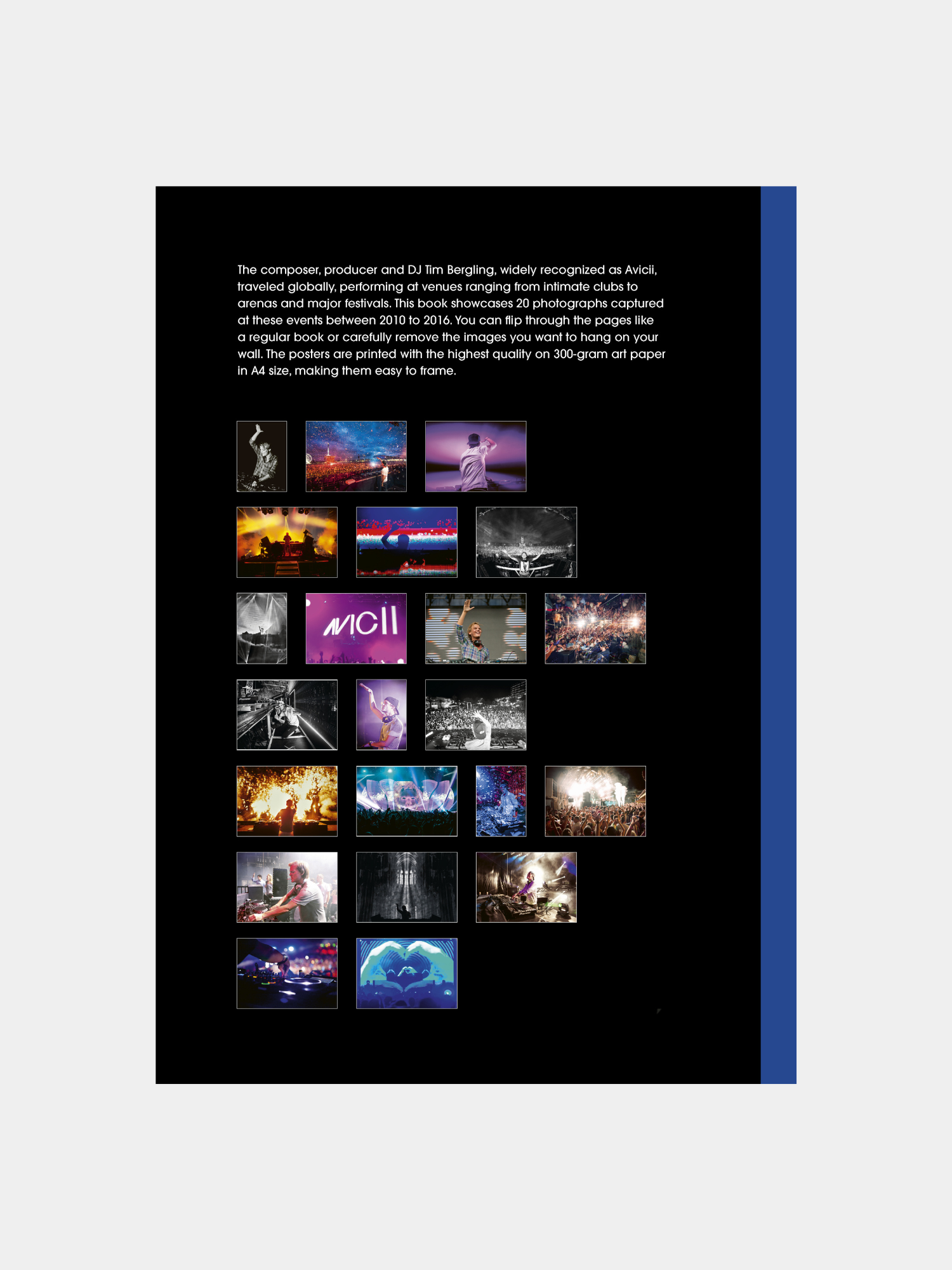 Avicii Poster Book