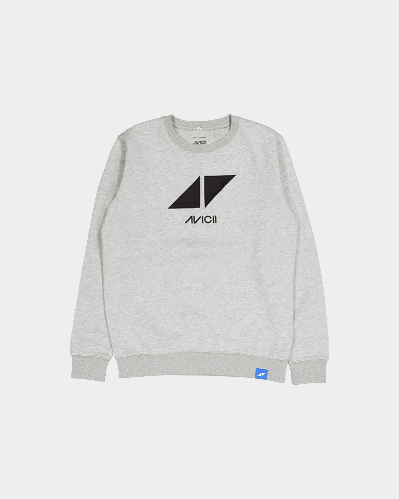 Avicii Core Grey Sweatshirt Avicii Official Merchandise