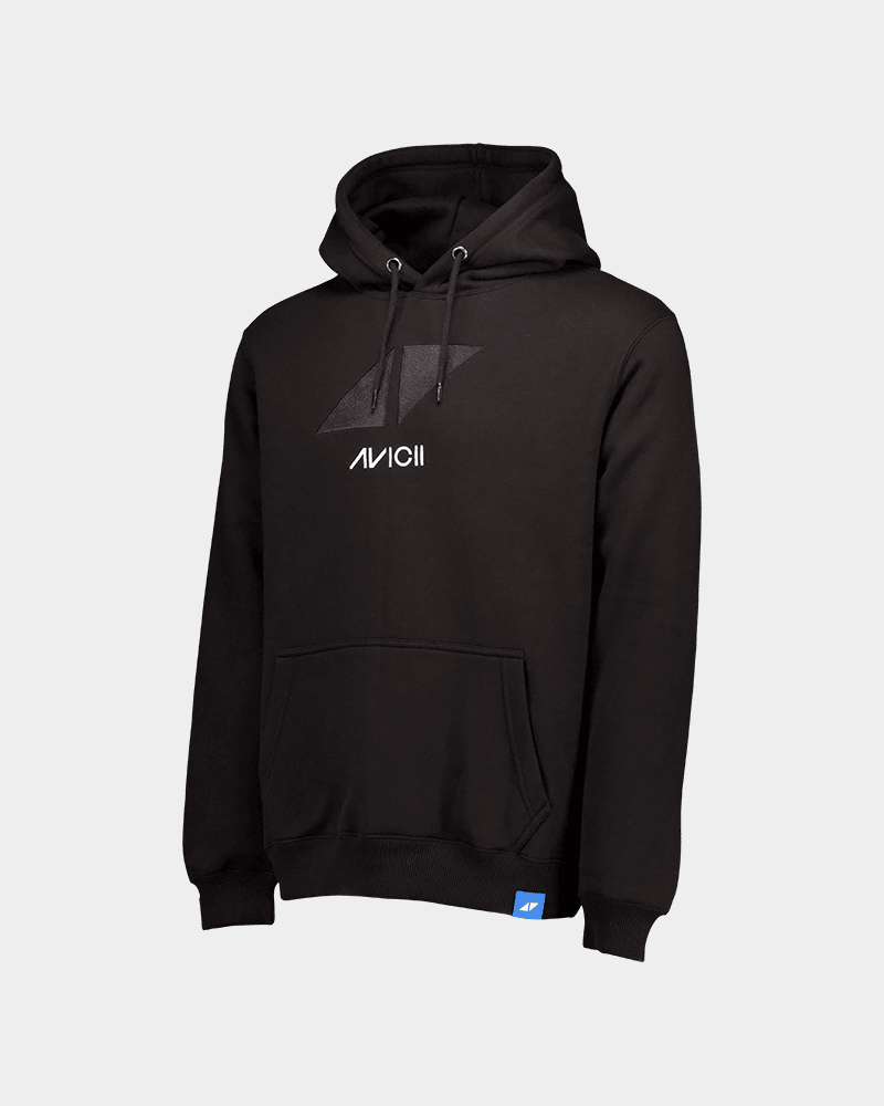 Avicii Core Tonal Black Hoodie - Avicii Official Store