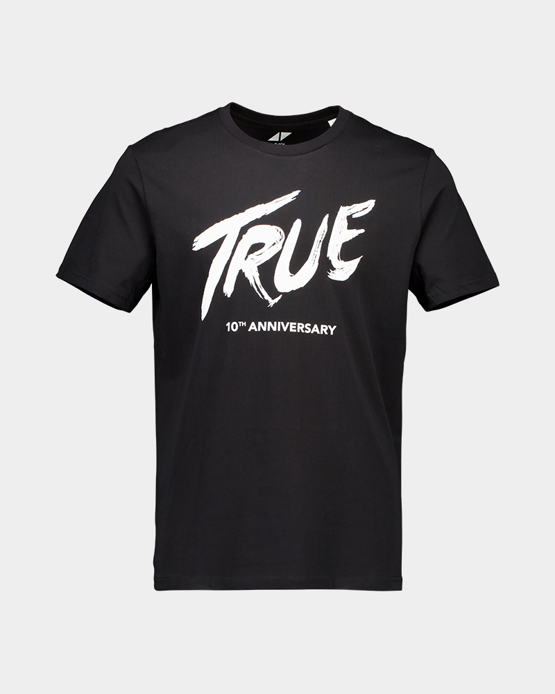 True 10th Black T-shirt – Avicii Official Merchandise