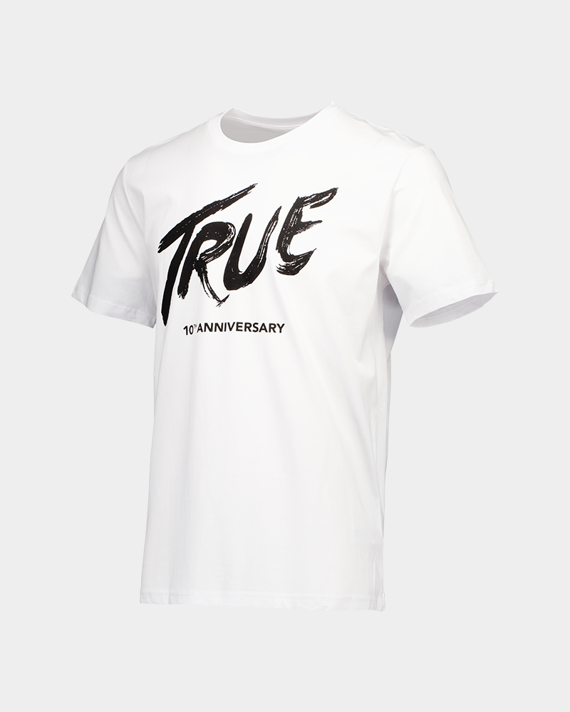 True 10th White T-shirt