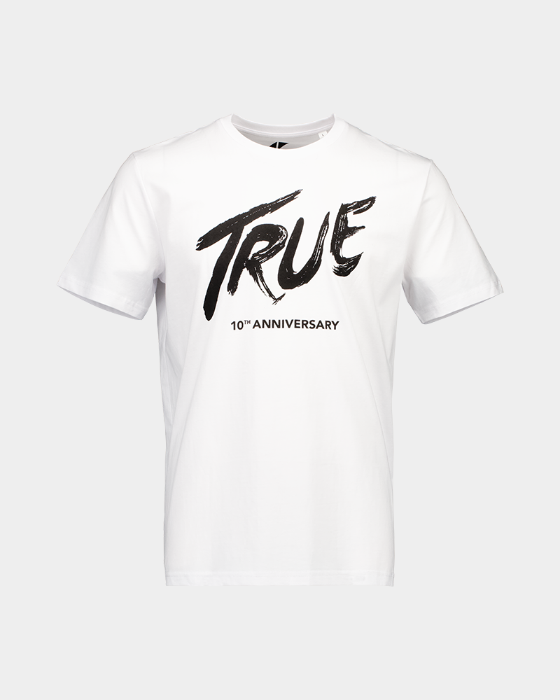 True 10th White T-shirt