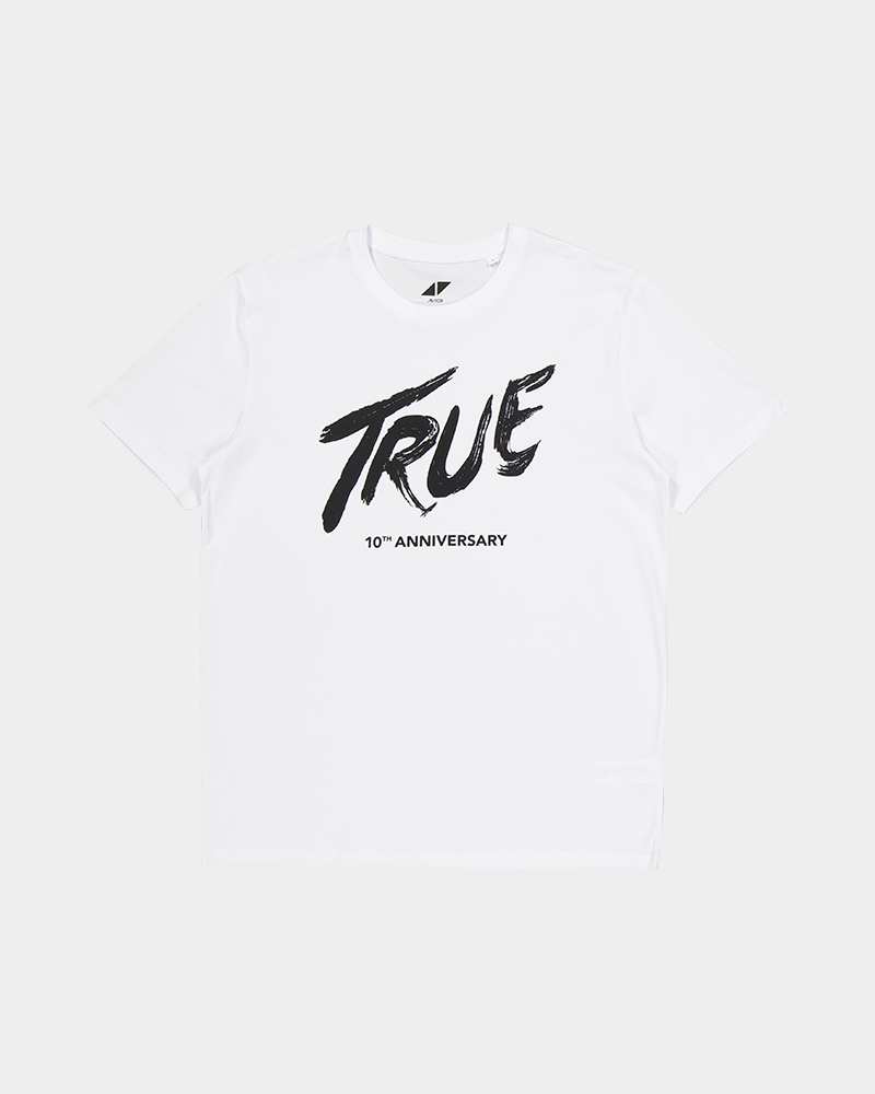 True 10th White T-shirt