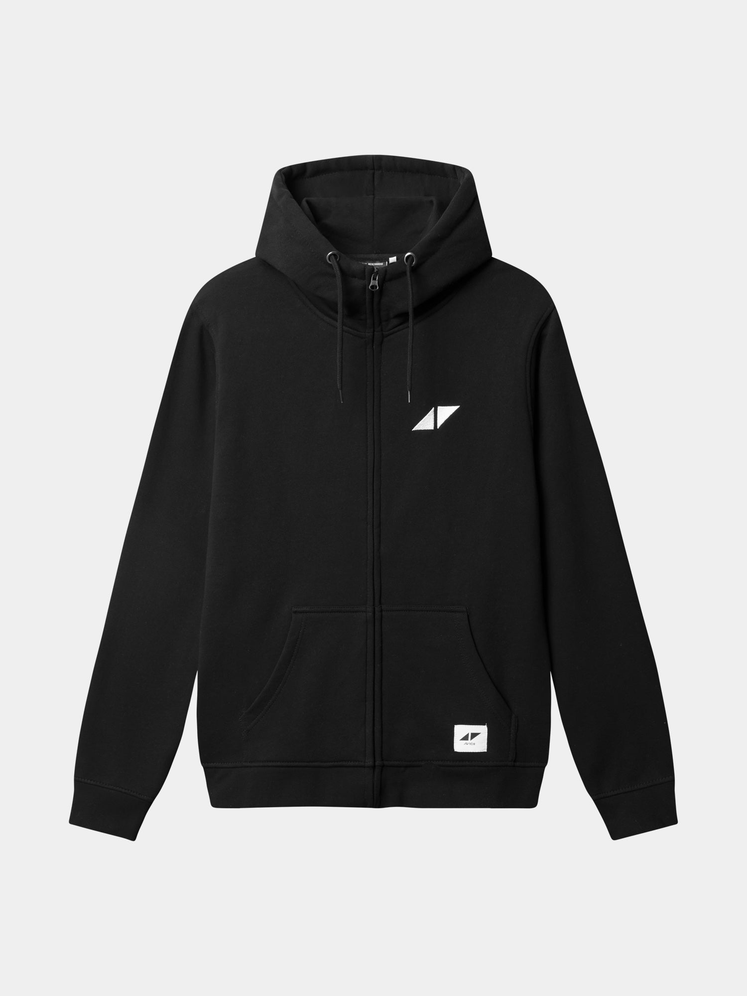 Avicii Stories Zip hood Black – Avicii Official Merchandise