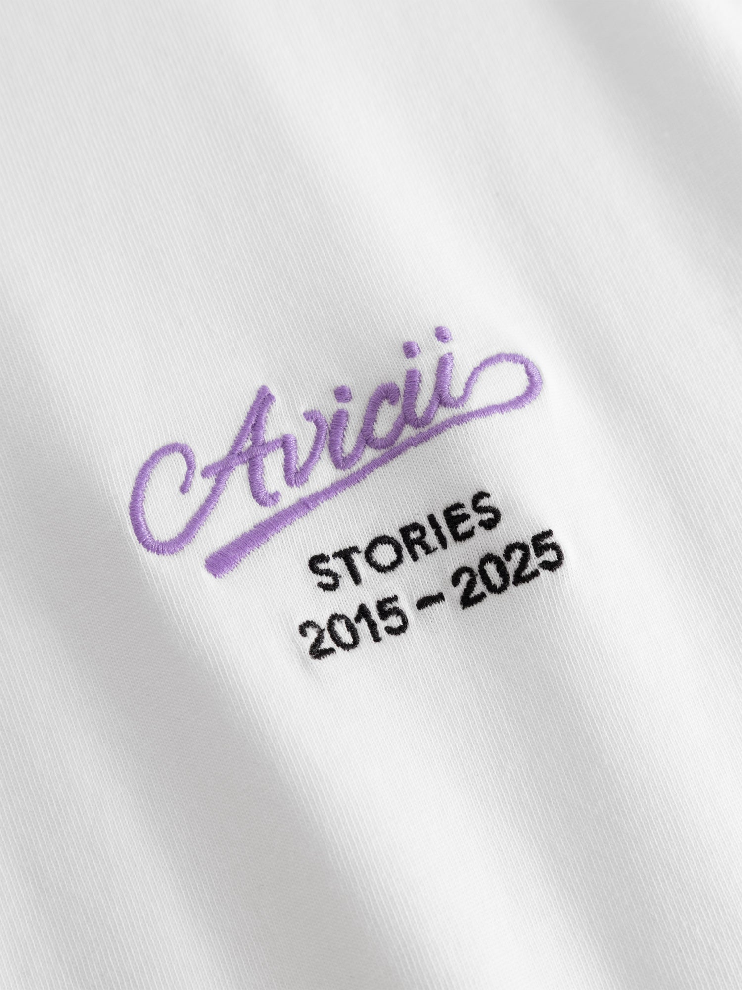 Stories 10th oversize t-shirt purple