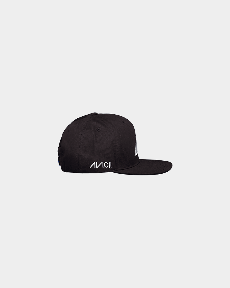 Avicii Black Flat Brim Cap - Avicii Official Store