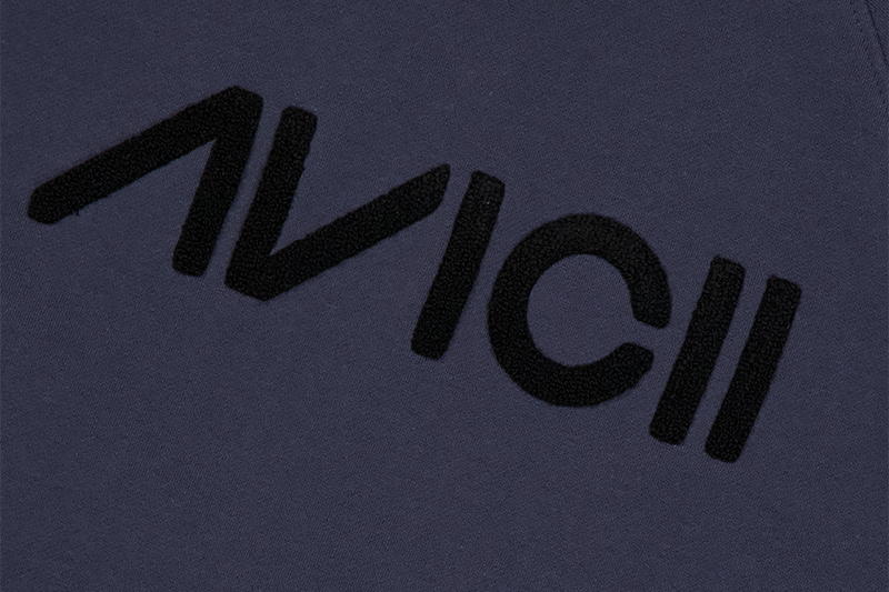 Avicii Oversized Charcoal Hoodie