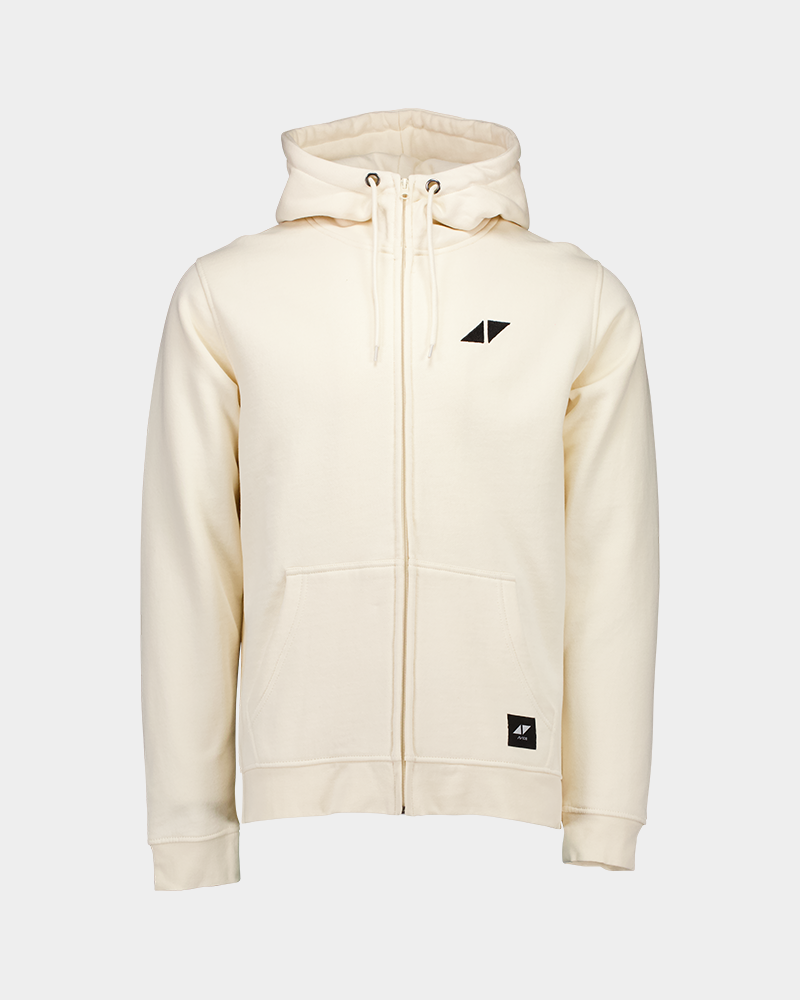 Avicii Stories Zip Hood Off White