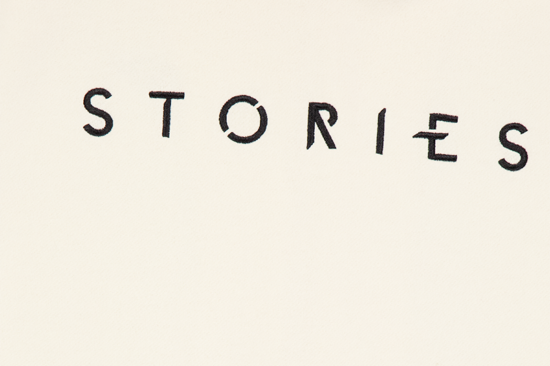 Avicii Stories Zip Hood Off White