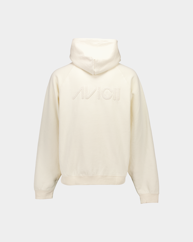 Avicii Oversized Off White Hoodie