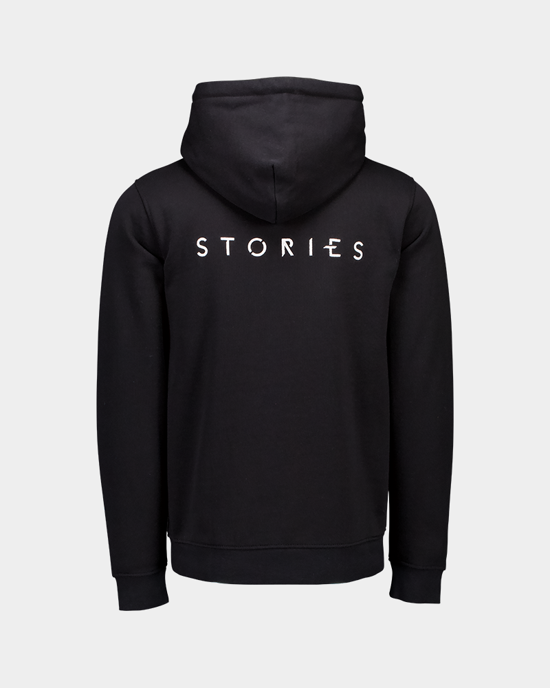 Avicii Stories Zip hood Black