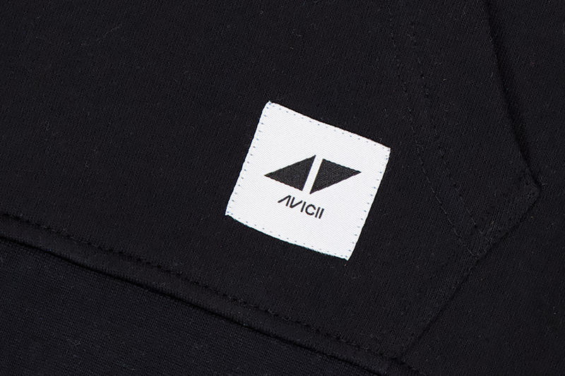 Avicii Stories Zip hood Black