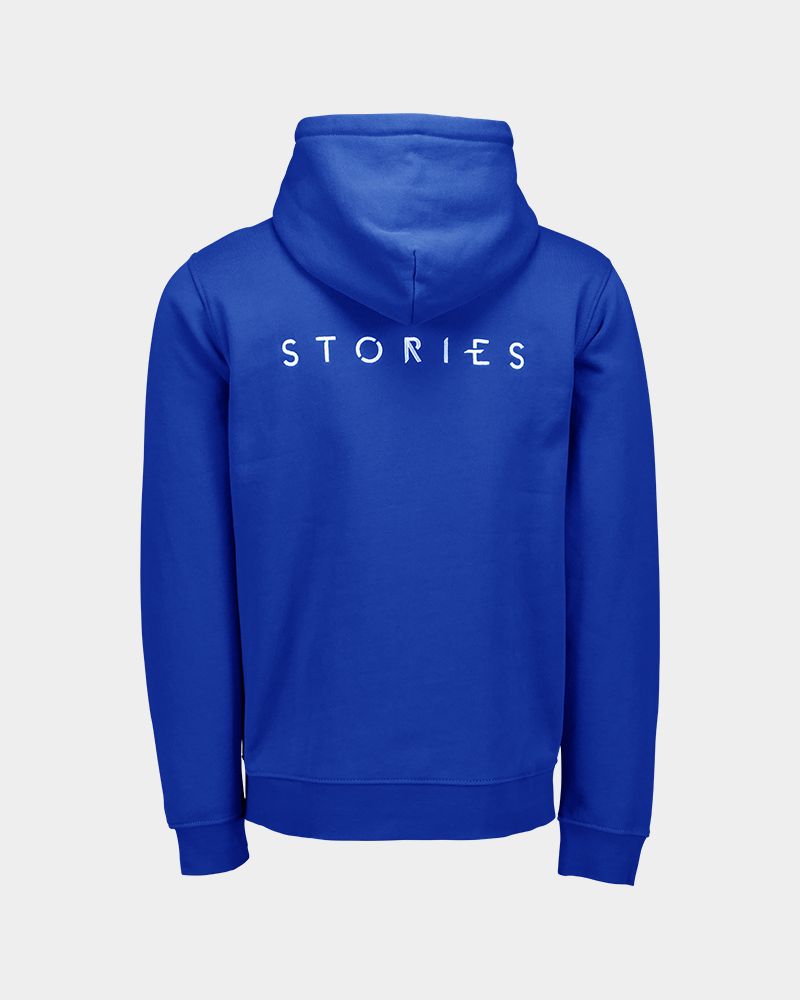Avicii Stories Zip hood Royal Blue