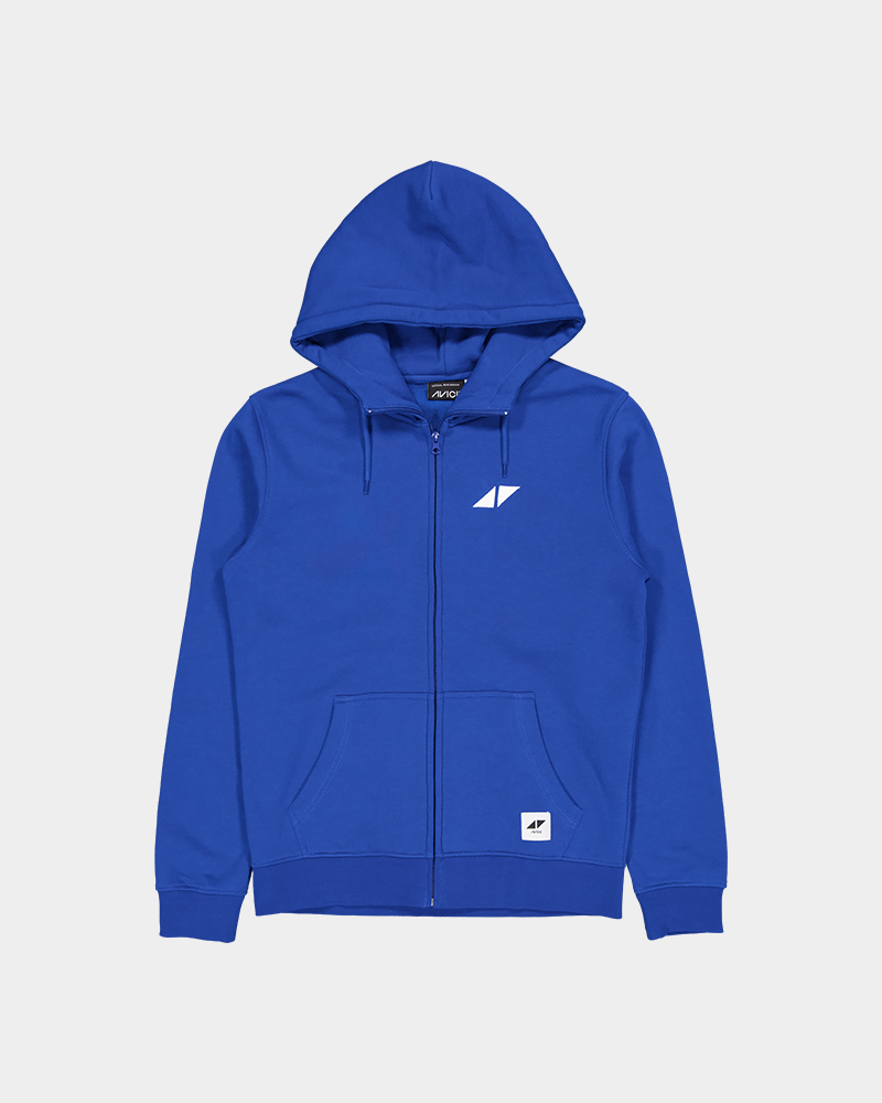 Avicii Stories Zip hood Royal Blue