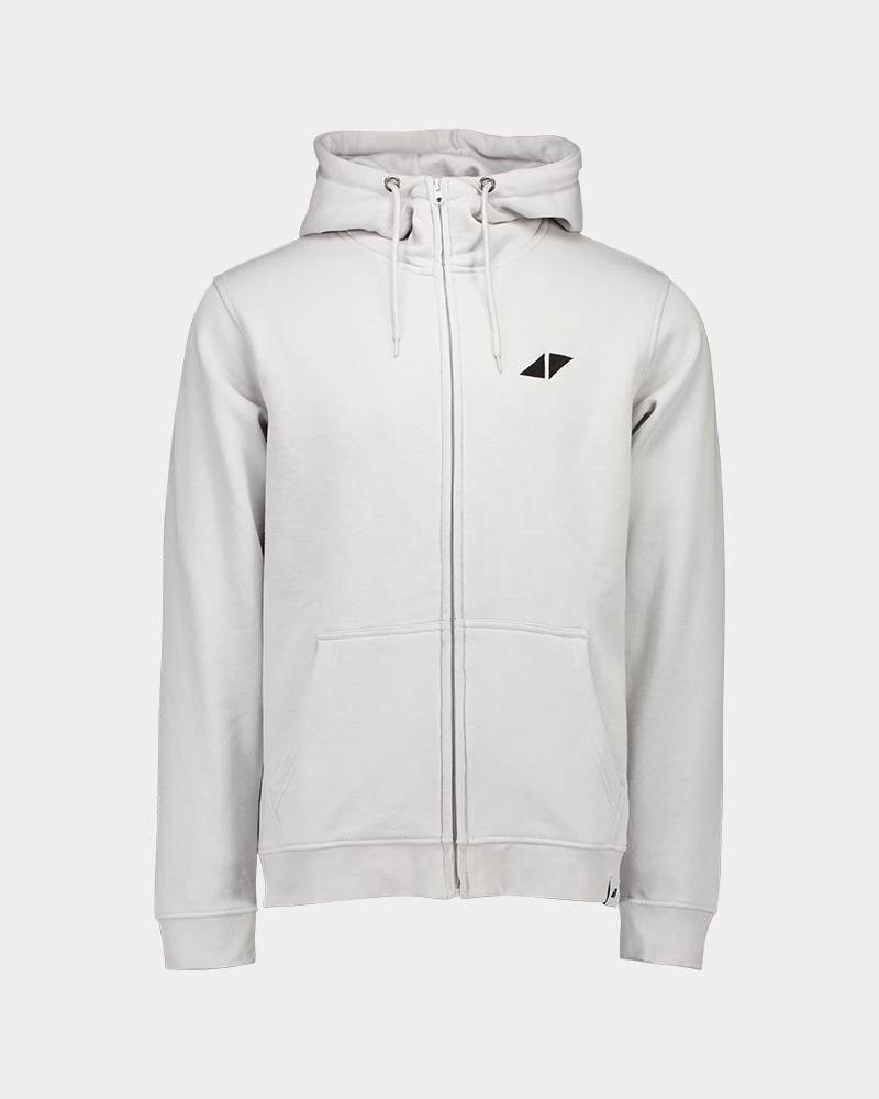 Avicii Zip Hood Soft Grey