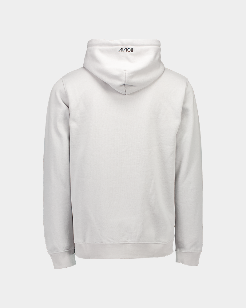 Avicii Zip Hood Soft Grey
