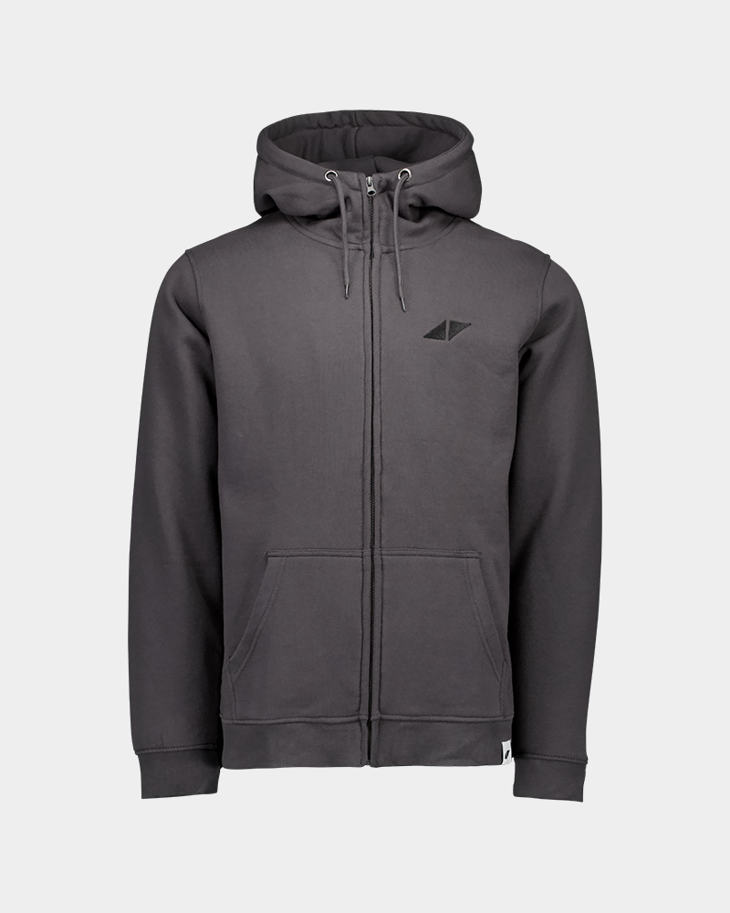 Avicii Zip Hood Charcoal