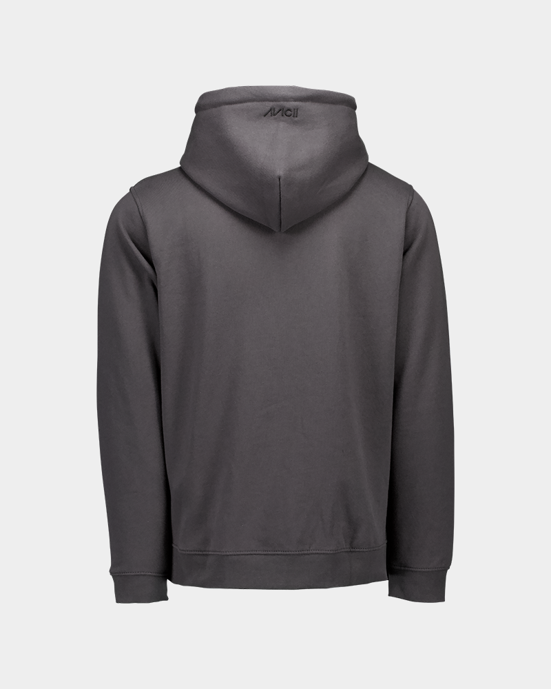 Avicii Zip Hood Charcoal