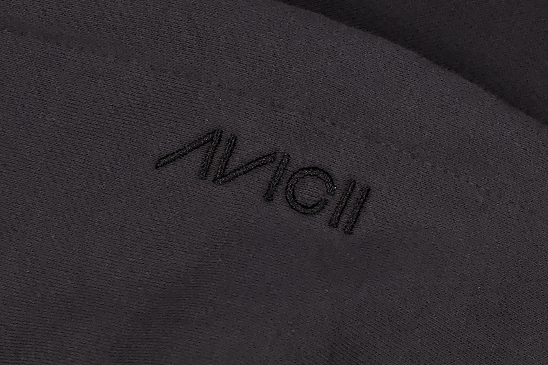 Avicii Zip Hood Charcoal