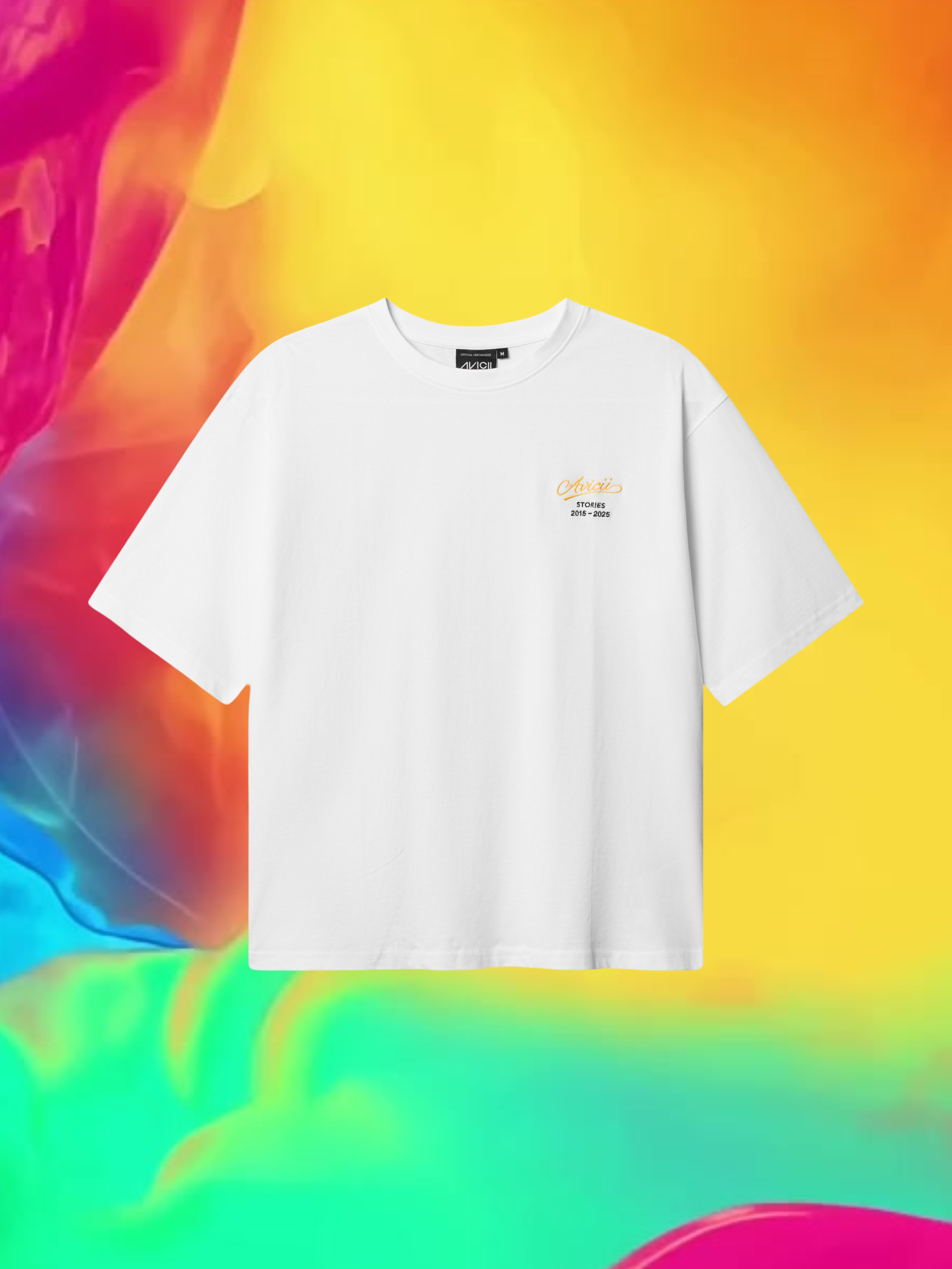 Stories 10th oversize t-shirt yellow
