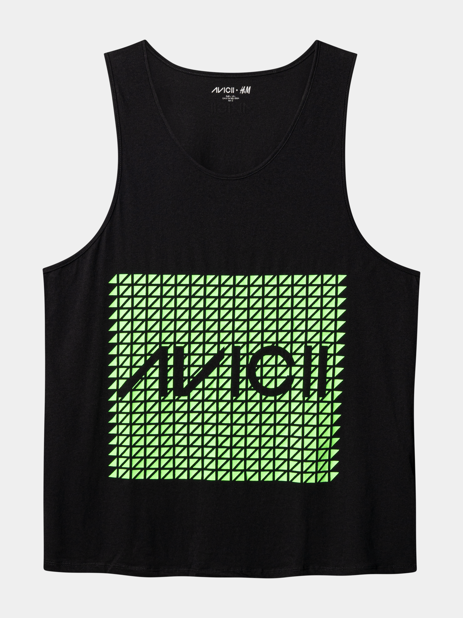 H&amp;M original - Tank Top Black/Green