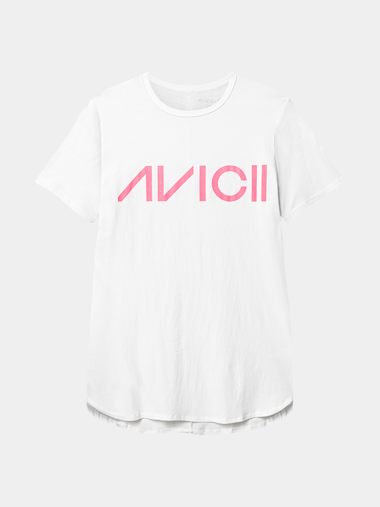H&amp;M original - Avicii Tall Tee White/Pink